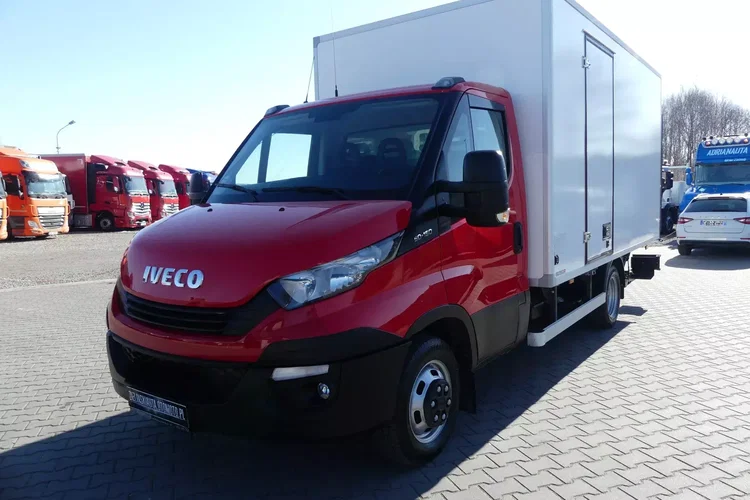 Iveco DAILY 50C15 / KONTENER + WINDA / SUPER STAN / 3 LITRY/ zdjęcie 1