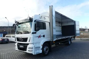 MAN TGM 18.290 / IZOTERMA + WINDA / GLOB / EURO 6 / OTWIERANY BOK /