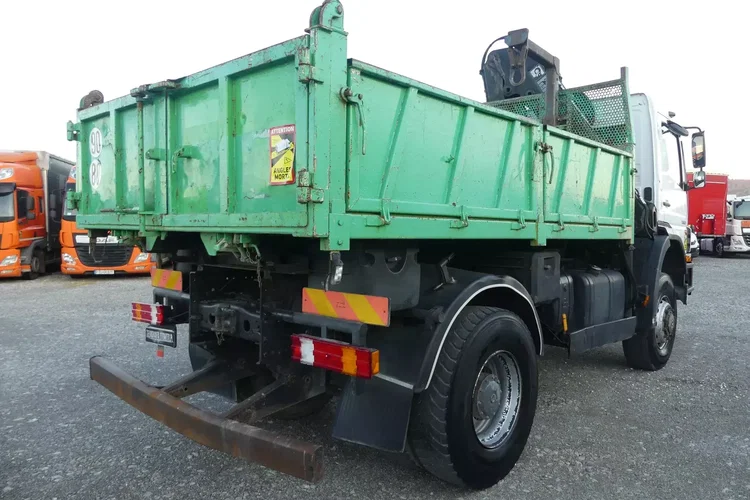 Mercedes AXOR 1828 4x4 / WYWROTKA + HDS HIAB 10.3 m / SKŁADANY W Z / zdjęcie 10