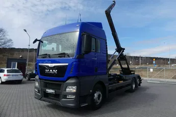 MAN TGX 26.400 / 6x2 / HAKOWIEC / HIAB MULTILIFT 18T / EURO 6 /
