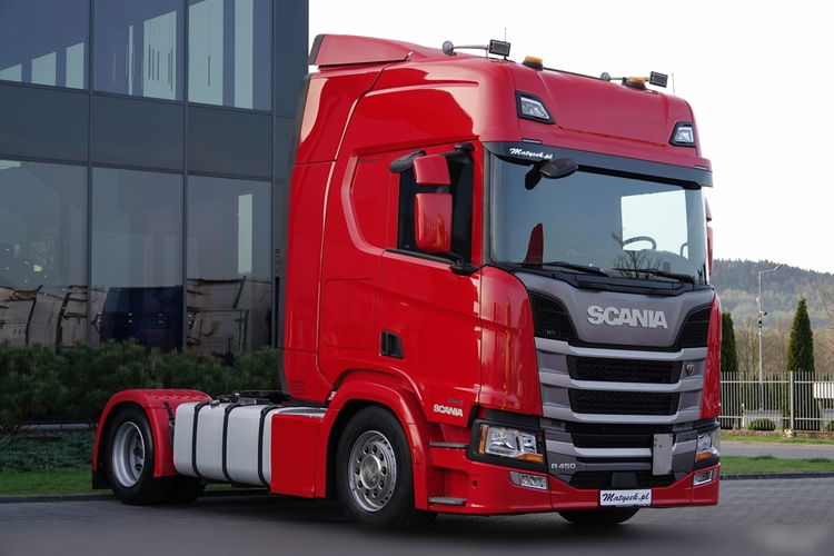 Scania R 450 / LOWDECK / MEGA / OPONY 100% / 2021 / PO ZŁOTYM KONTRAKCIE SERWISOWYM  zdjęcie 2