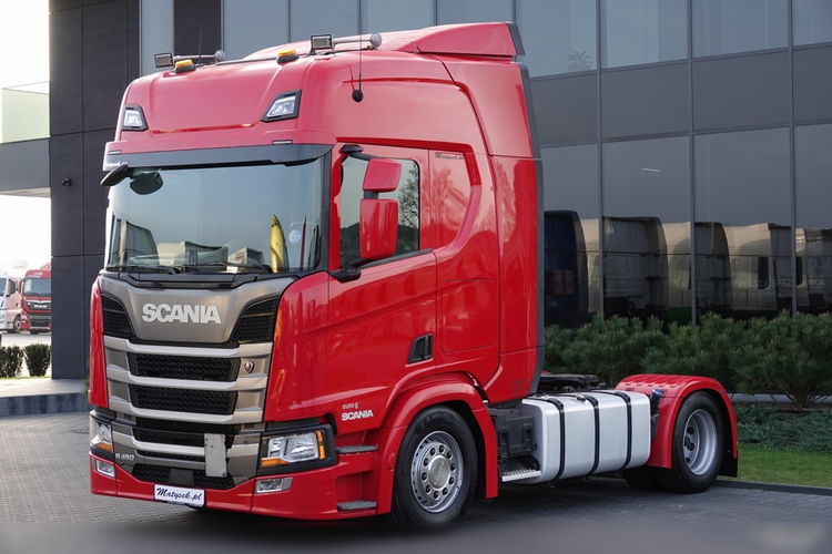 Scania R 450 / LOWDECK / MEGA / OPONY 100% / 2021 / PO ZŁOTYM KONTRAKCIE SERWISOWYM  zdjęcie 4