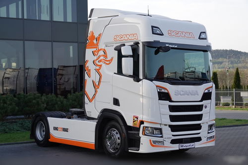 Scania R 450 / RETARDER / HYDRAULIKA do wywrotu+ dwuobwodowa / CAŁA NA PODUSZKACH  / OPONY 100% / SPROWADZONA / PO ZŁOTYM KONTRAKCIE SERWISOWYM