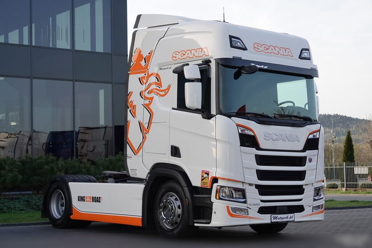 Scania R 450 / RETARDER / HYDRAULIKA do wywrotu+ dwuobwodowa / CAŁA NA PODUSZKACH  / OPONY 100% / SPROWADZONA / PO ZŁOTYM KONTRAKCIE SERWISOWYM zdjęcie 2