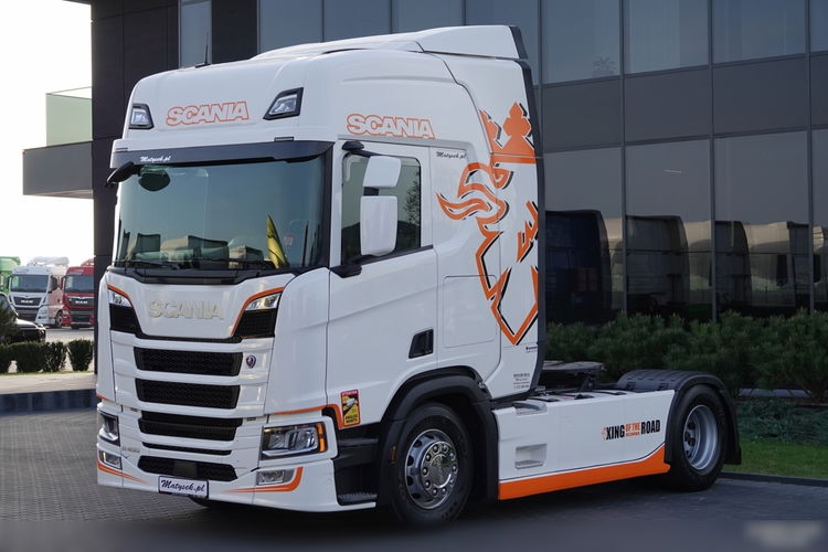 Scania R 450 / RETARDER / HYDRAULIKA do wywrotu+ dwuobwodowa / CAŁA NA PODUSZKACH  / OPONY 100% / SPROWADZONA / PO ZŁOTYM KONTRAKCIE SERWISOWYM zdjęcie 3