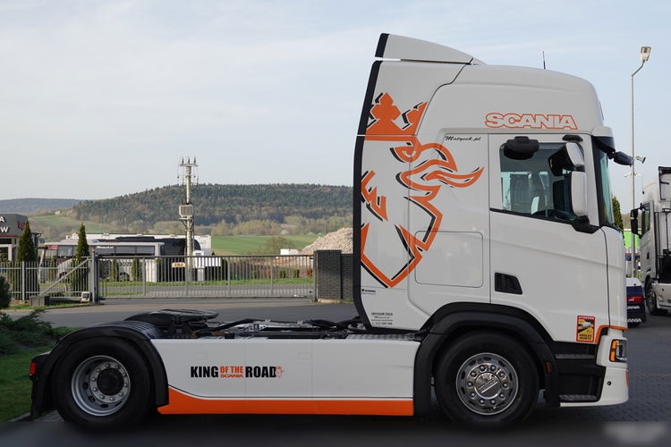 Scania R 450 / RETARDER / HYDRAULIKA do wywrotu+ dwuobwodowa / CAŁA NA PODUSZKACH  / OPONY 100% / SPROWADZONA / PO ZŁOTYM KONTRAKCIE SERWISOWYM zdjęcie 8