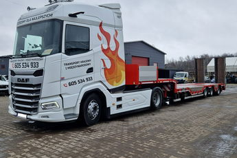 DAF XG 480 CIĄGNIK SIODŁOWY 4x2 ZESTAWA NACZEPA NISKOPODŁOGOWA