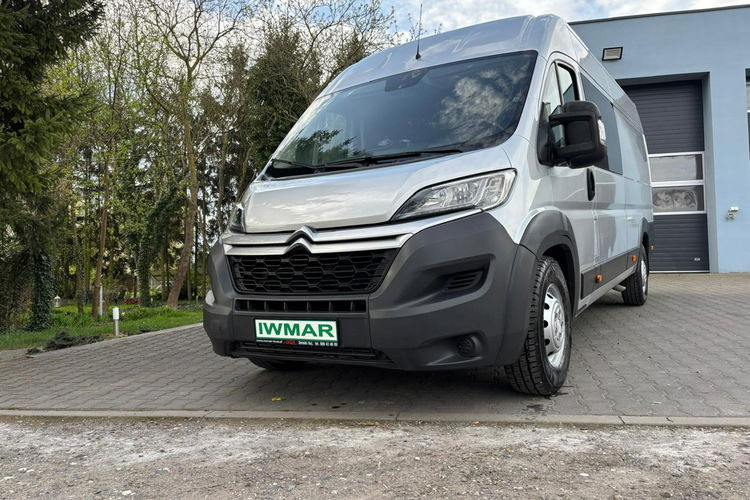 Citroen Jumper 2017 2.0 165KM L4H2 9osobowy 3t na haku Salon Polska Klimatronic Klima zdjęcie 3