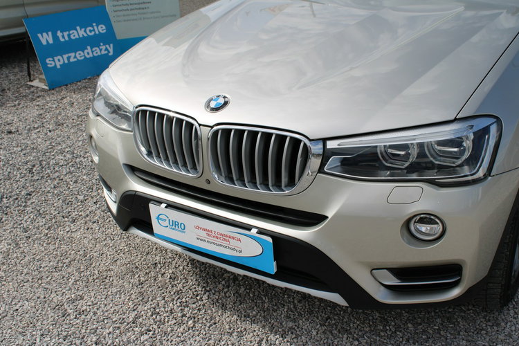 BMW X3 Salon Polska netto 73089 PLN Panorama Kamera Skóra Webasto zdjęcie 11