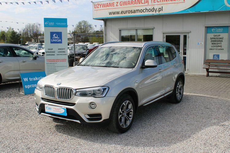 BMW X3 Salon Polska netto 73089 PLN Panorama Kamera Skóra Webasto zdjęcie 1