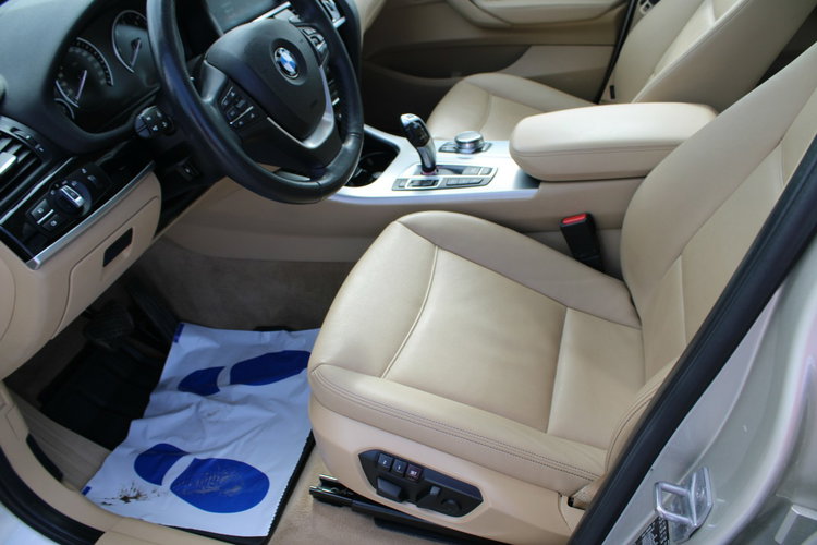 BMW X3 Salon Polska netto 73089 PLN Panorama Kamera Skóra Webasto zdjęcie 18