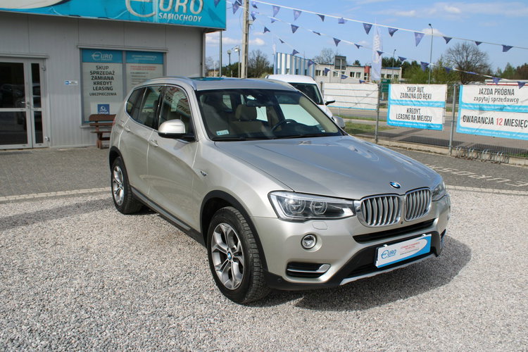 BMW X3 Salon Polska netto 73089 PLN Panorama Kamera Skóra Webasto zdjęcie 3