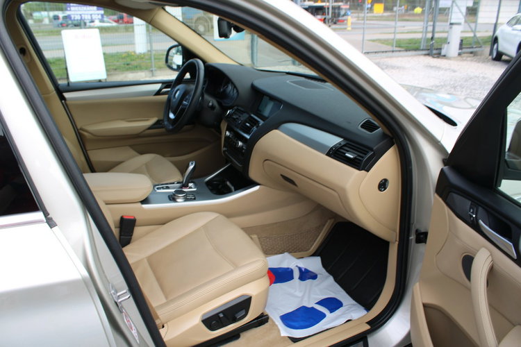 BMW X3 Salon Polska netto 73089 PLN Panorama Kamera Skóra Webasto zdjęcie 39