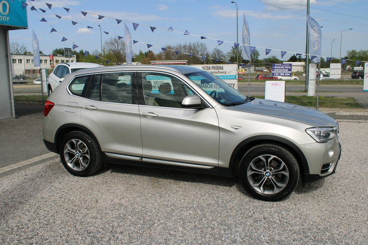 BMW X3 Salon Polska netto 73089 PLN Panorama Kamera Skóra Webasto zdjęcie 4