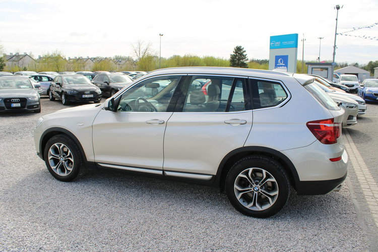 BMW X3 Salon Polska netto 73089 PLN Panorama Kamera Skóra Webasto zdjęcie 8