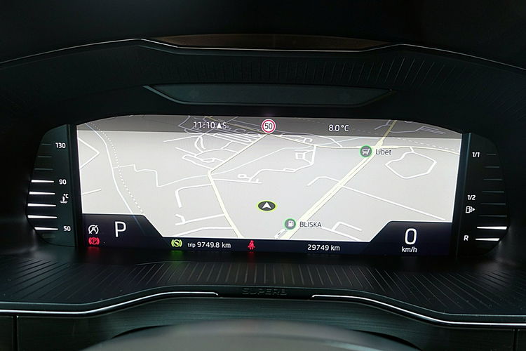 Skoda Superb STYLE+Automat+Led Gwarancja FABRYCZNA do 2027r 1wł Kraj Bezwypadkowy 4x2 zdjęcie 35