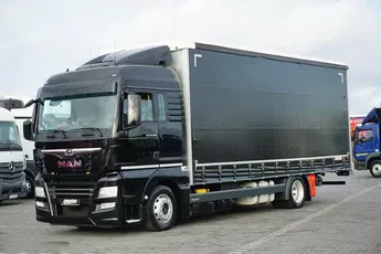 MAN TGX / 18.360 / ACC / E 6 / FIRANKA / 19 PALET / ŁAD. 7650 KG