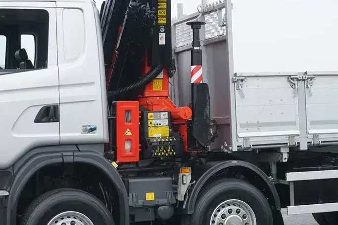 Scania G 400 / E 5 / 8 X 4 / WYWROTKA + HDS / TRIDEM / PALFINGER PK 26002 / MANUAL zdjęcie 28