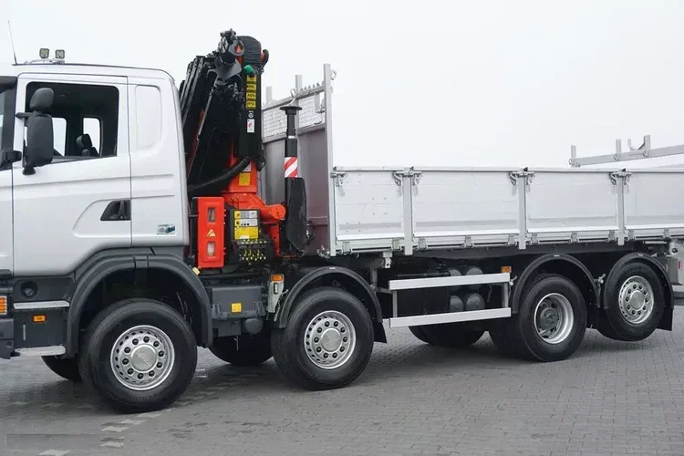 Scania G 400 / E 5 / 8 X 4 / WYWROTKA + HDS / TRIDEM / PALFINGER PK 26002 / MANUAL zdjęcie 29