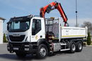 Iveco   TRAKKER 450 / 6x4 / WYWROTKA + HYDROBURTA / + HDS FASSI F165  / WYSÓW 8 M / CHWYTAK / EURO 6 zdjęcie 13