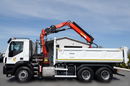 Iveco   TRAKKER 450 / 6x4 / WYWROTKA + HYDROBURTA / + HDS FASSI F165  / WYSÓW 8 M / CHWYTAK / EURO 6 zdjęcie 14