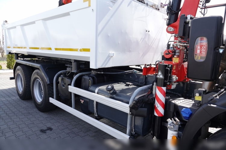 Iveco   TRAKKER 450 / 6x4 / WYWROTKA + HYDROBURTA / + HDS FASSI F165  / WYSÓW 8 M / CHWYTAK / EURO 6 zdjęcie 24