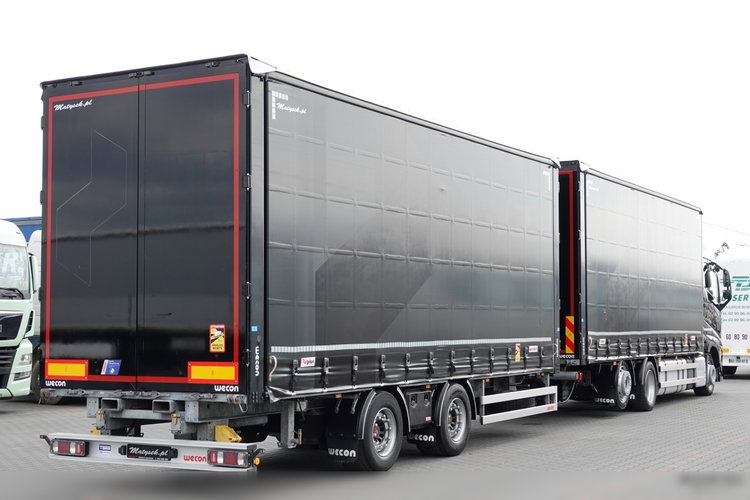 Volvo FH 500 / I-SAVE / XL / ZESTAW TANDEM PRZEJAZDOWY 120 M3 / 2023 / I-PARK COOL / ZAWIESIE DOKI DO WÓZKA / PO ZŁOTYM KONTRAKCIE SERWISOWYM zdjęcie 5