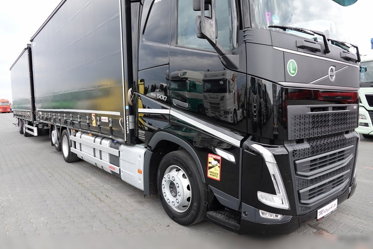 Volvo FH 500 / I-SAVE / XL / ZESTAW TANDEM PRZEJAZDOWY 120 M3 / 2023 / I-PARK COOL / ZAWIESIE DOKI DO WÓZKA / PO ZŁOTYM KONTRAKCIE SERWISOWYM zdjęcie 7