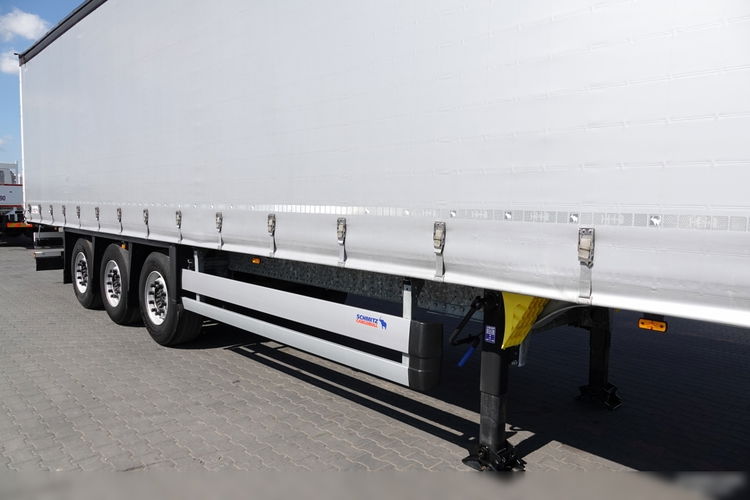 Schmitz -CARGOBULL / FIRANKA / STANDARD / 2 OSIE PODNOSZONE / 2021 R / MAŁO UŻYWANA zdjęcie 9