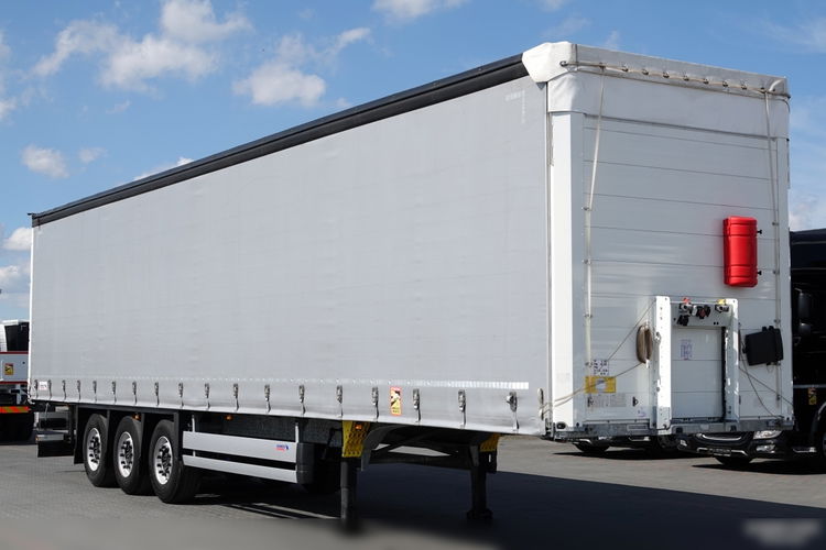 Schmitz -CARGOBULL / FIRANKA / STANDARD / 2 OSIE PODNOSZONE / 2021 R / MAŁO UŻYWANA zdjęcie 1