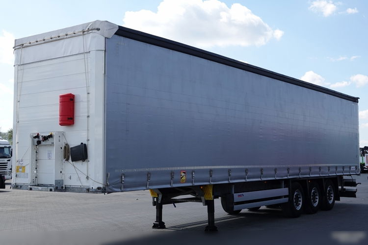 Schmitz -CARGOBULL / FIRANKA / STANDARD / 2 OSIE PODNOSZONE / 2021 R / MAŁO UŻYWANA zdjęcie 2