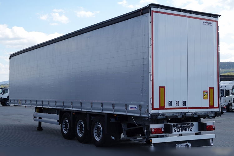 Schmitz -CARGOBULL / FIRANKA / STANDARD / 2 OSIE PODNOSZONE / 2021 R / MAŁO UŻYWANA zdjęcie 5