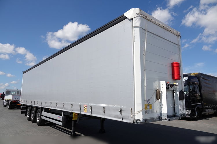 Schmitz -CARGOBULL / FIRANKA / STANDARD / 2 OSIE PODNOSZONE / 2021 R / MAŁO UŻYWANA zdjęcie 8