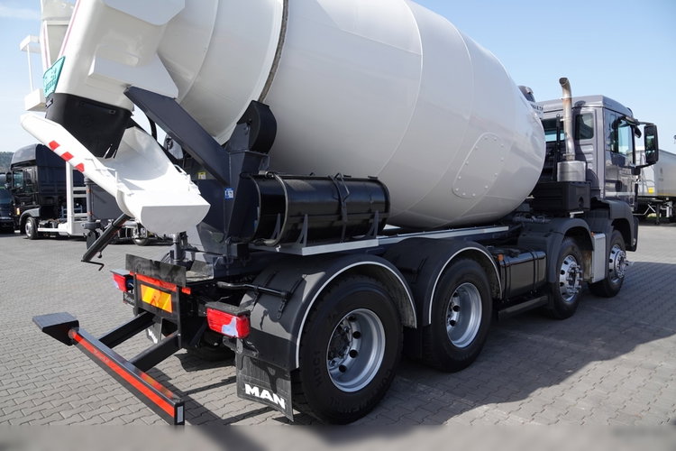 MAN TGS 32.420 / 8X4 / BETONOMIESZARKA 9 M3 / IMER / 2020 ROK / 49 000 KM zdjęcie 14
