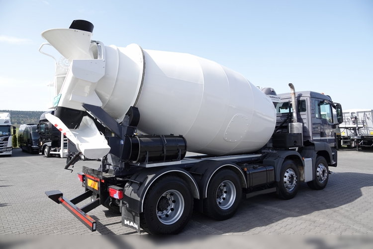 MAN TGS 32.420 / 8X4 / BETONOMIESZARKA 9 M3 / IMER / 2020 ROK / 49 000 KM zdjęcie 6
