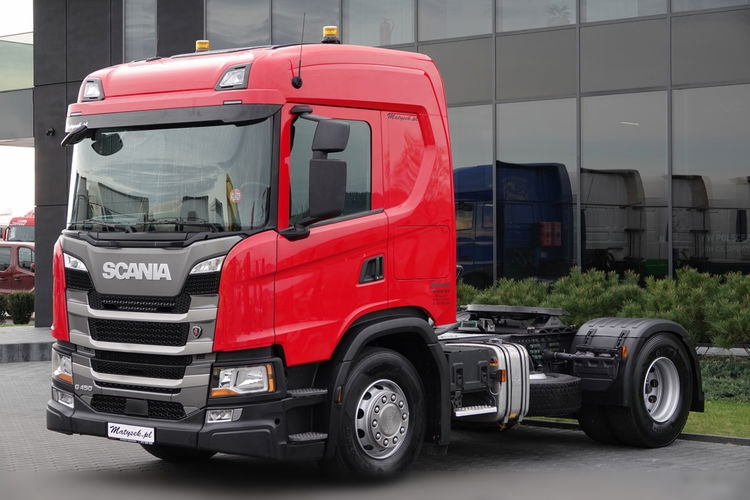 Scania G 450 / RETARDER / HYDRAULIKA / CAŁA NA PODUSZKACH / OPTICRUISE + SPRZĘGŁO / SPROWADZONA / NISKA KABINA / PO KONTRAKCIE SERWISOWYM zdjęcie 4