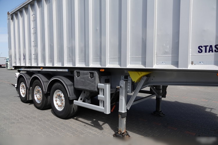 STAS WYWROTKA 43 m3  / ALUMINIOWA / OŚ PODNOSZONA  /  ALUFELGI   zdjęcie 9