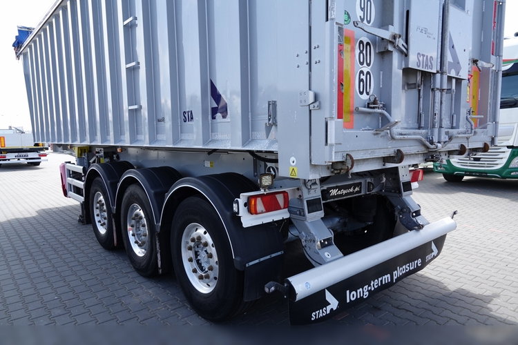 STAS WYWROTKA 43 m3  / ALUMINIOWA / OŚ PODNOSZONA  /  ALUFELGI   zdjęcie 11