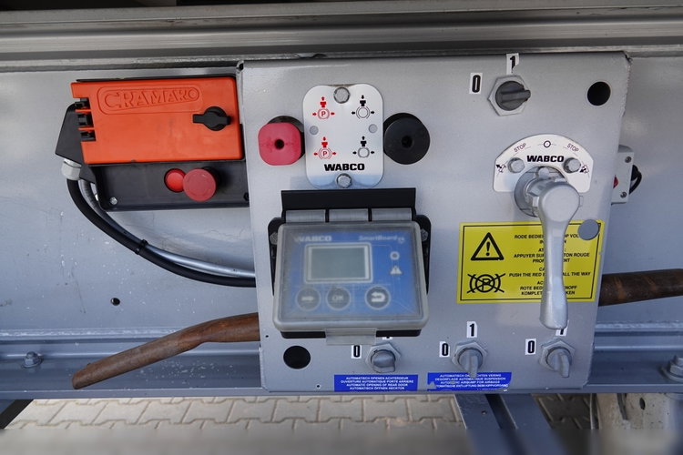 STAS WYWROTKA 43 m3  / ALUMINIOWA / OŚ PODNOSZONA  /  ALUFELGI   zdjęcie 15