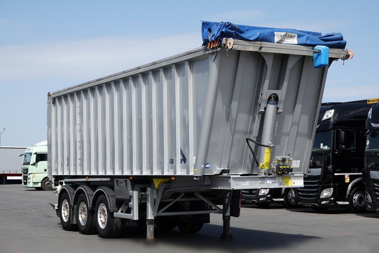 STAS WYWROTKA 43 m3  / ALUMINIOWA / OŚ PODNOSZONA  /  ALUFELGI   zdjęcie 1