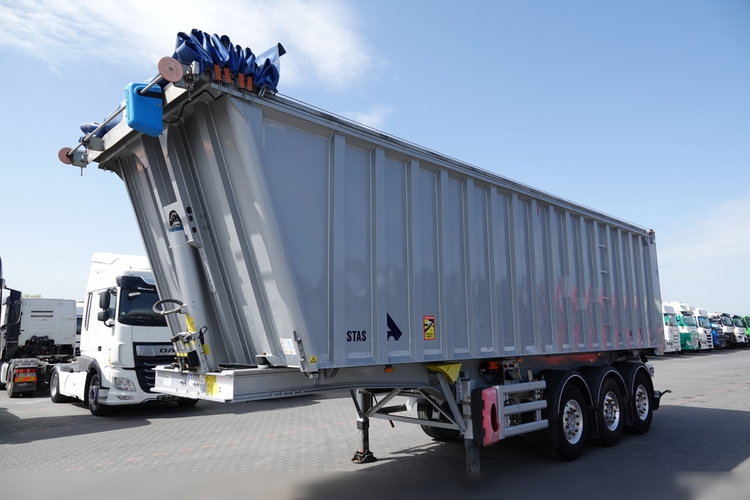 STAS WYWROTKA 43 m3  / ALUMINIOWA / OŚ PODNOSZONA  /  ALUFELGI   zdjęcie 3