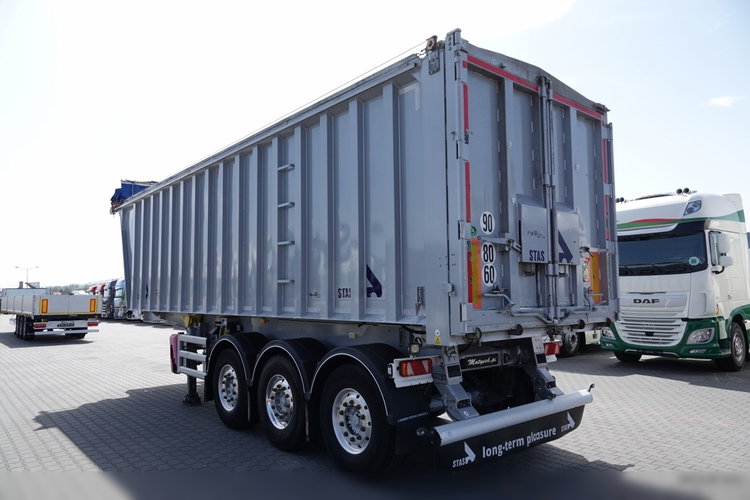 STAS WYWROTKA 43 m3  / ALUMINIOWA / OŚ PODNOSZONA  /  ALUFELGI   zdjęcie 4