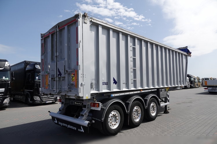 STAS WYWROTKA 43 m3  / ALUMINIOWA / OŚ PODNOSZONA  /  ALUFELGI   zdjęcie 6