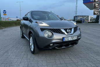 Nissan Juke 2015 1.2 benzyna 115km bezwypadkowy panorama xenon 2 komplety alu