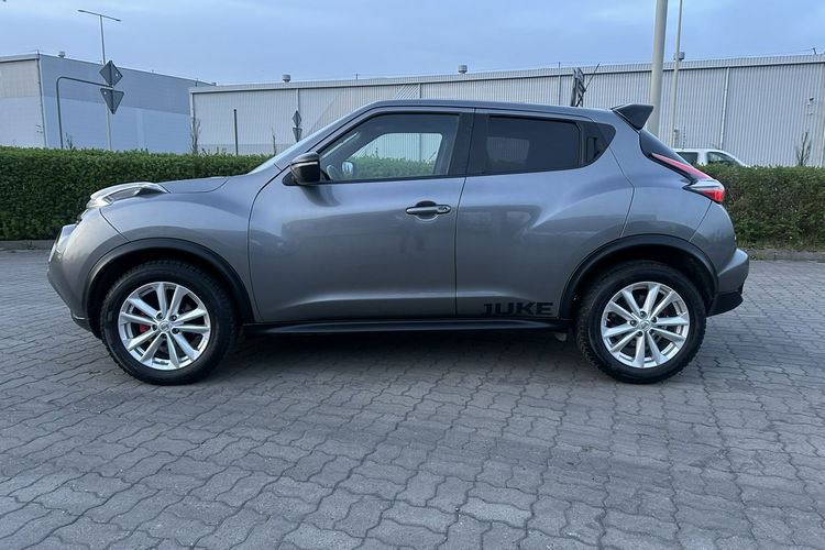 Nissan Juke 2015 1.2 benzyna 115km bezwypadkowy panorama xenon 2 komplety alu zdjęcie 4