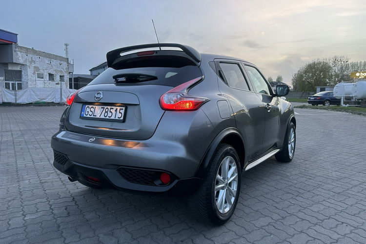 Nissan Juke 2015 1.2 benzyna 115km bezwypadkowy panorama xenon 2 komplety alu zdjęcie 6