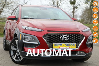 Hyundai Kona AUTOMAT, navi, 4x4, parktronic, zarejestrowany