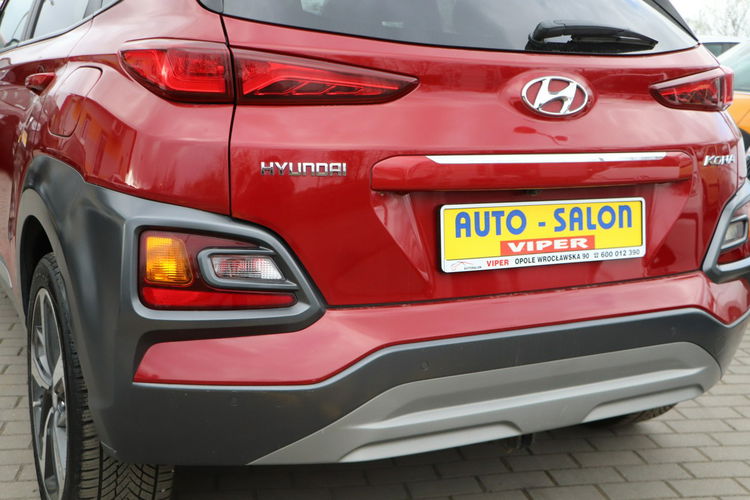 Hyundai Kona AUTOMAT,  navi,  4x4,  parktronic,  zarejestrowany zdjęcie 17