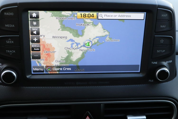 Hyundai Kona AUTOMAT,  navi,  4x4,  parktronic,  zarejestrowany zdjęcie 25