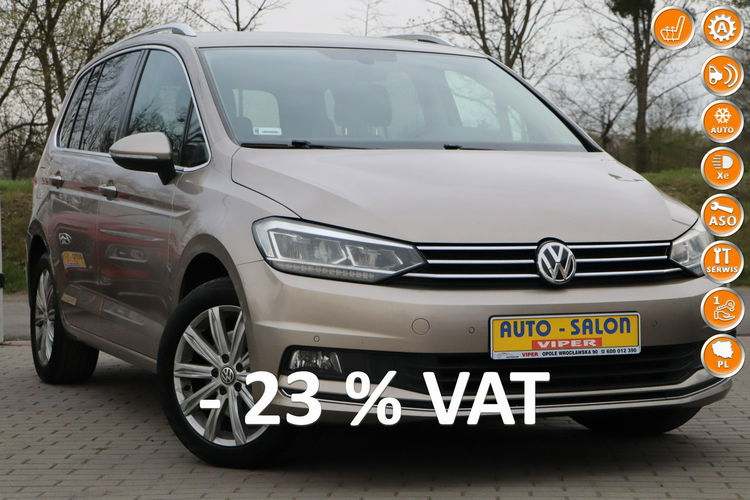 Volkswagen Touran krajowy, 1-właściciel, fa VAT, zdjęcie 1